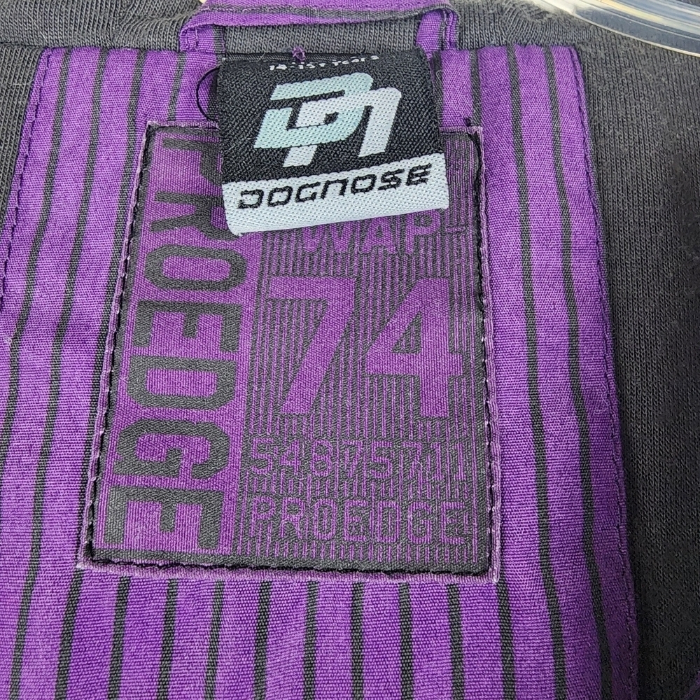 ProEdge Purple Striped Zip-Up Jacket WAP 74 Big Boys Size 14-15+ Years - Picture 6 of 14